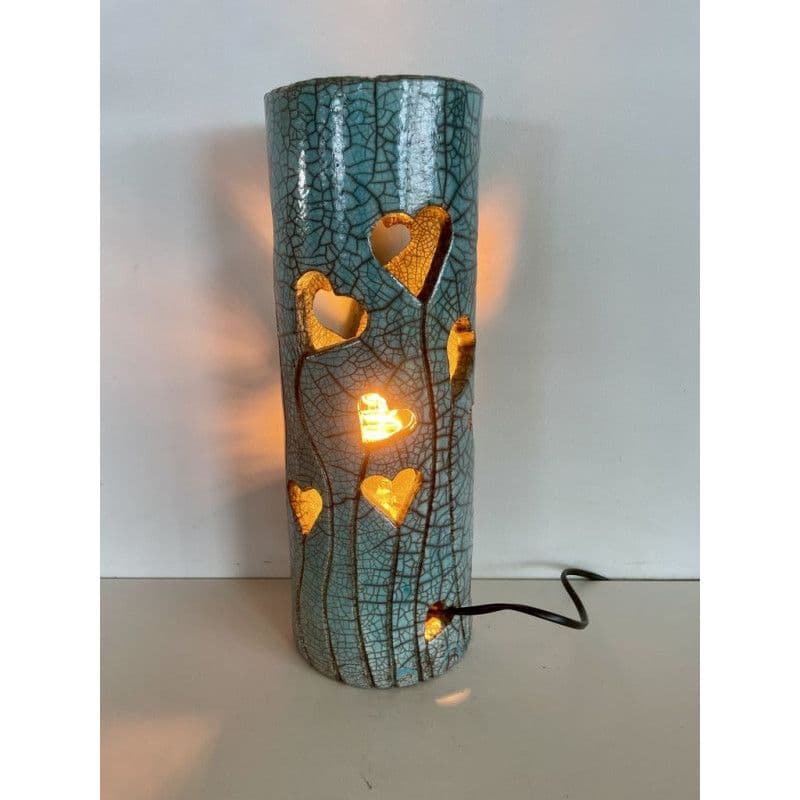 Lamp "Forêt" Raku Ceramic — 6
