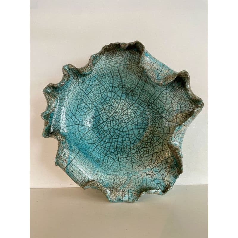 Coupe dentelle en céramique raku "Venise" — 1