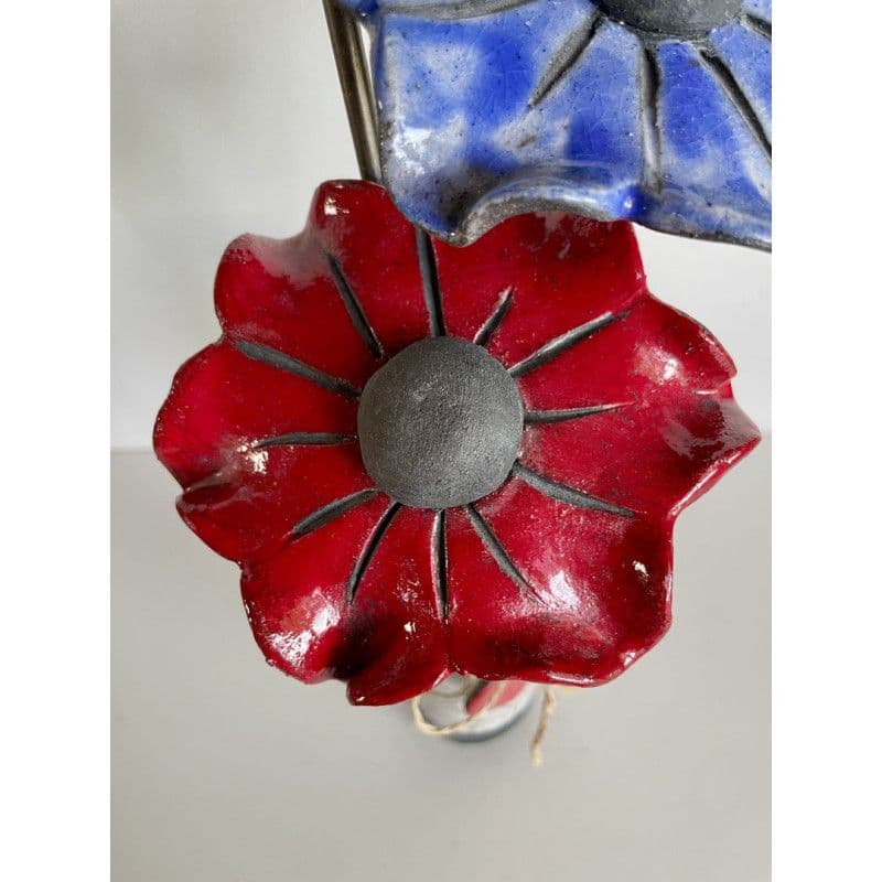 Floral Composition Raku Ceramic — 4