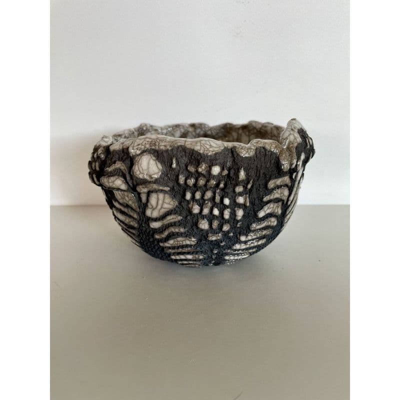 Bowl “Dentelle” Ceramic Raku — 4
