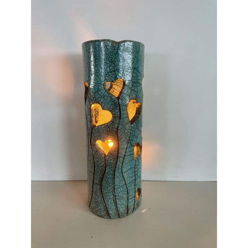 Lamp "Forêt" Raku Ceramic — 2
