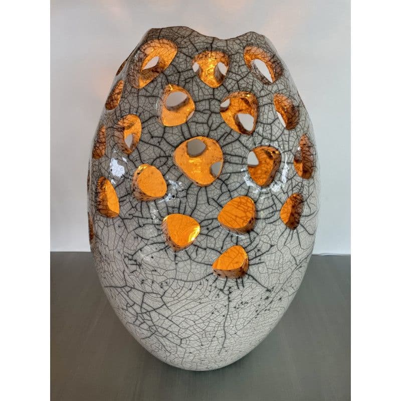 "Bellissima" Lamp in Raku Ceramic — 2