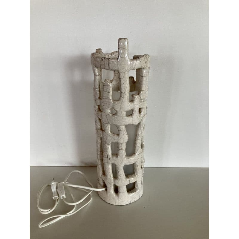 Lampe céramique raku "tresse" — 7