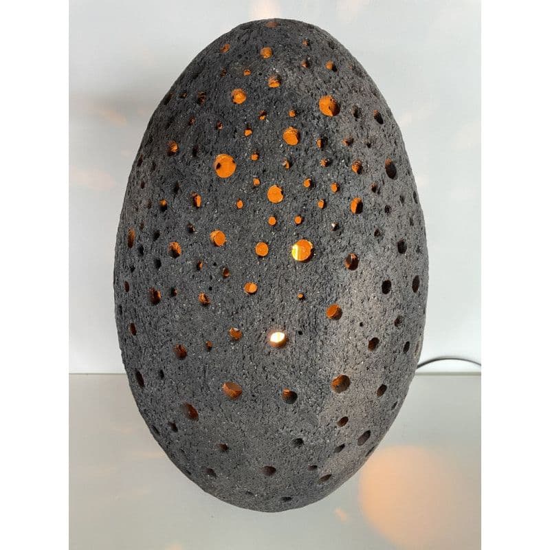 Raku Ceramic Decorative Mineral Lamp — 7