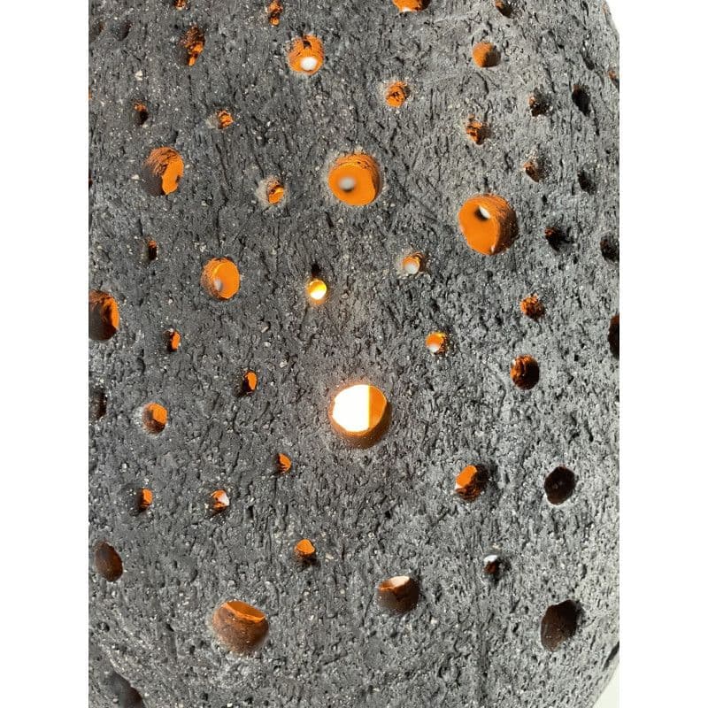 Raku Ceramic Decorative Mineral Lamp — 4
