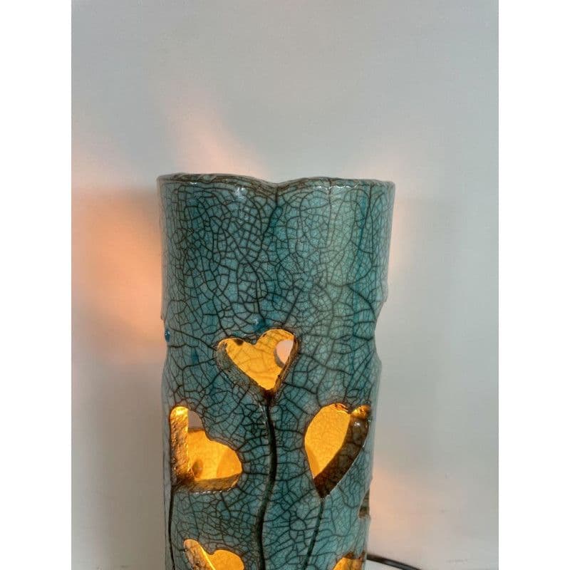 Lamp "Forêt" Raku Ceramic — 7