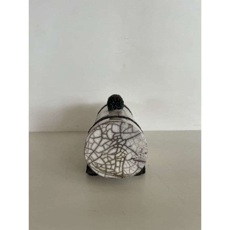 "Christina" Box in Raku Ceramic — 7